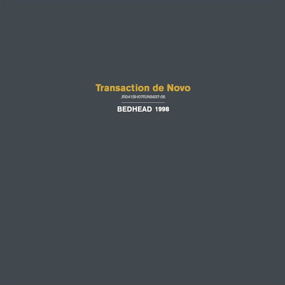 Bedhead - Transaction De Novo (Colored Vinyl)