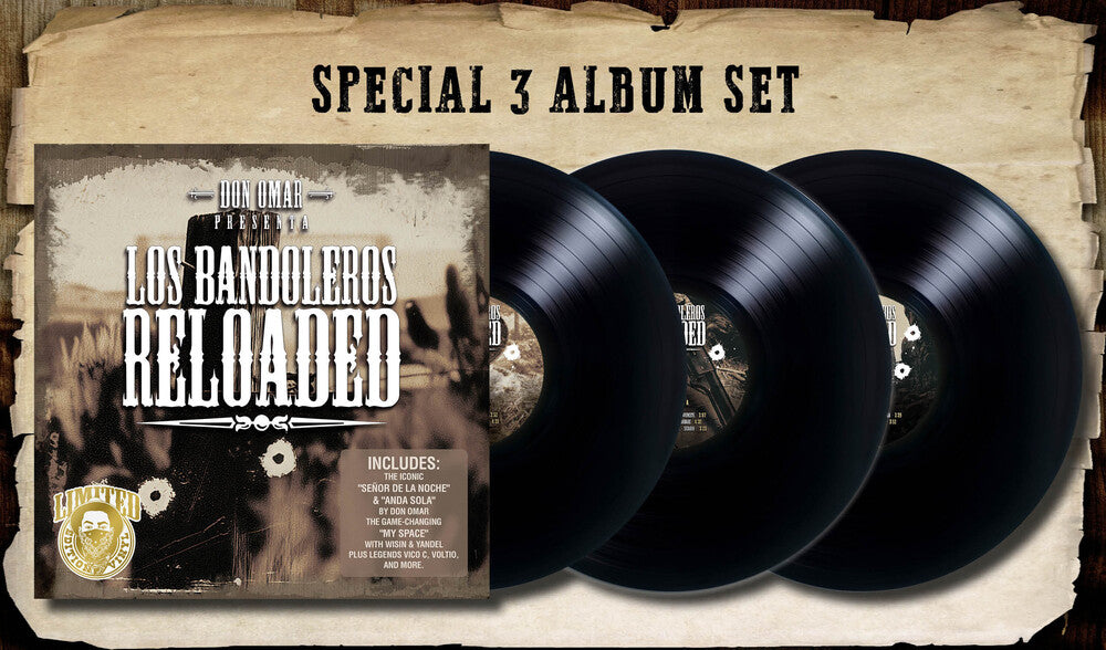Don Omar - Bandoleros Reloaded (LP)