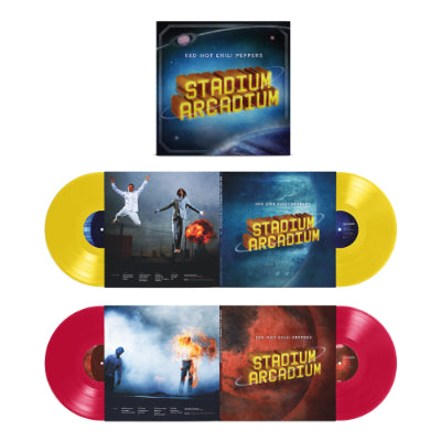 Red Hot Chili Peppers - Stadium Arcadium (Limited Yellow & Red Coloured 4LP Vinyl Box Set) (Copy)