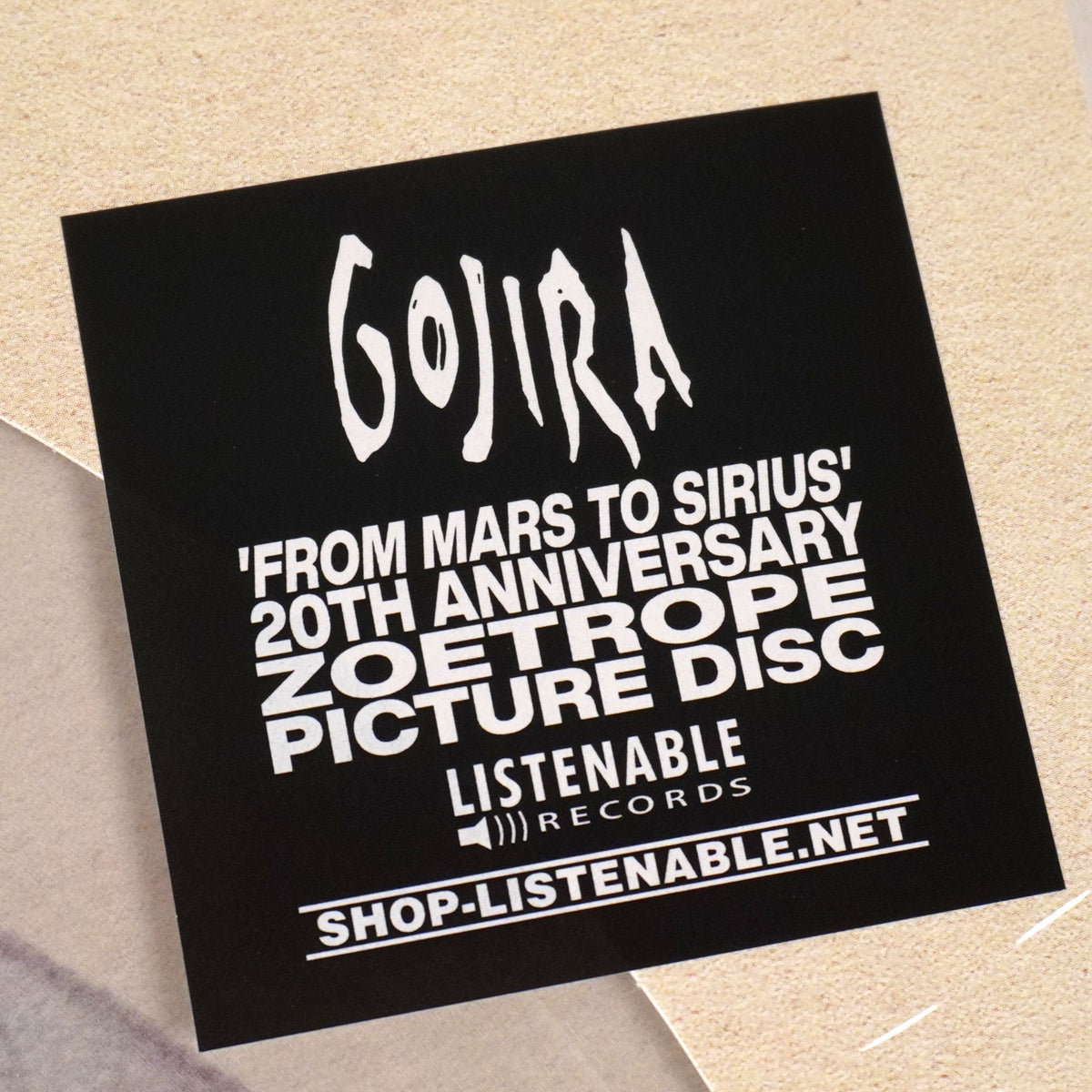 Gojira: From Mars to Sirius (Zoetropic Picture Disc) Vinyl 2LP