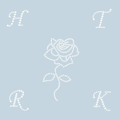 HTRK - Rhinestones (Haunted Blue Coloured Vinyl)
