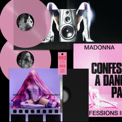 Madonna - Confessions II (Transparent Pink 2LP Vinyl)(Minor Corner Damage)