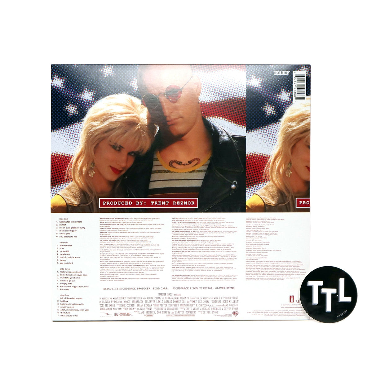Natural Born Killers: Soundtrack Vinyl 2LP