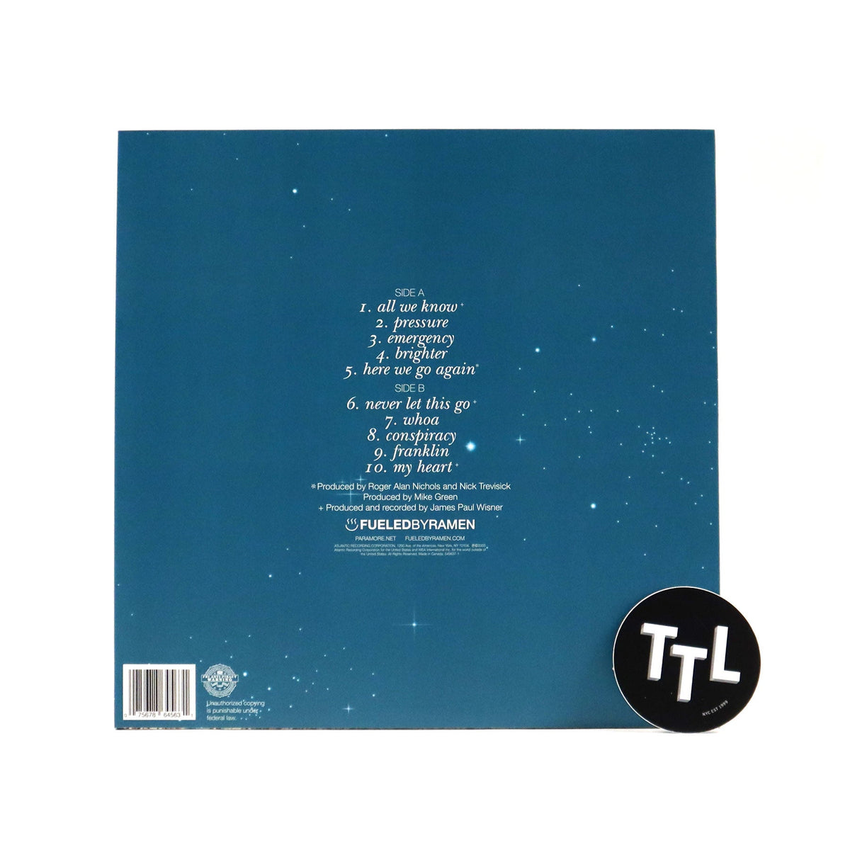 Paramore: All We Know Is Falling (Colored Vinyl)