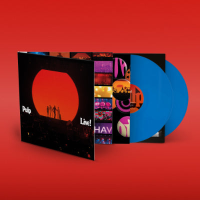 Pulp - Pulp Live! (Indie Exclusive Blue Colour Vinyl)