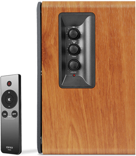 Edifier R1280T Powered Bookshelf Speakers - 42 Watts (Wood Finish)