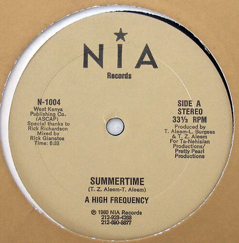 High Frequency - Summertime