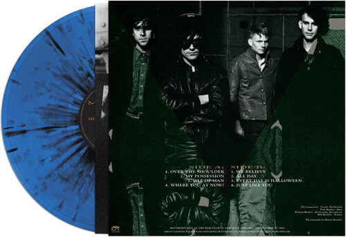 Ministry - Toronto 1986 - BLUE/BLACK SPLATTER