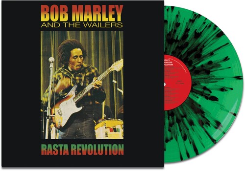 Bob Marley - Rasta Revolution - Green/black Splatter