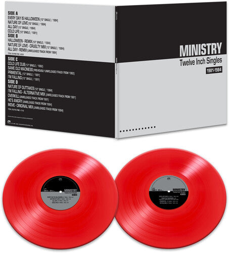 Ministry - 12" Singles 1981-1984 - Red