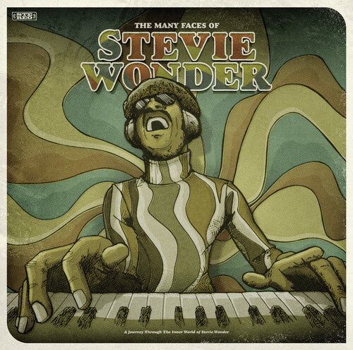 Many Faces Of Stevie Wonder / Various - Brown Vinyl