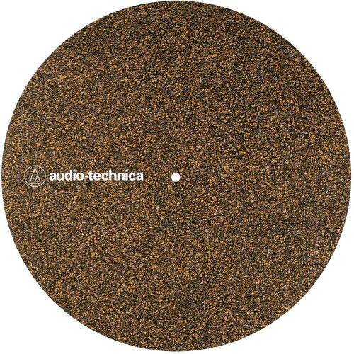 Audio Technica AT-SMCR2 Premium Cork and Rubber Turntable Platter Slipmat (Brown)