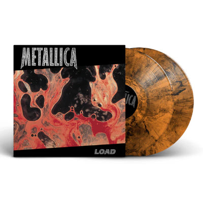 Metallica - Load (Orange and Black Splatter Coloured 2LP Vinyl)