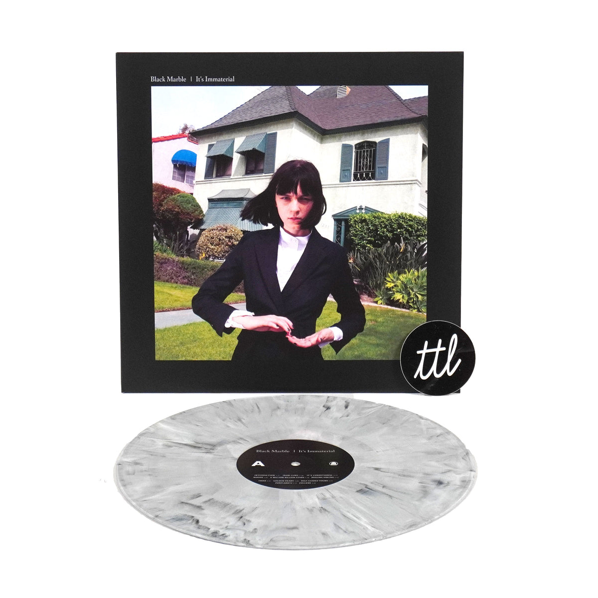 Black Marble: It's Immaterial (Marble Colored Vinyl)