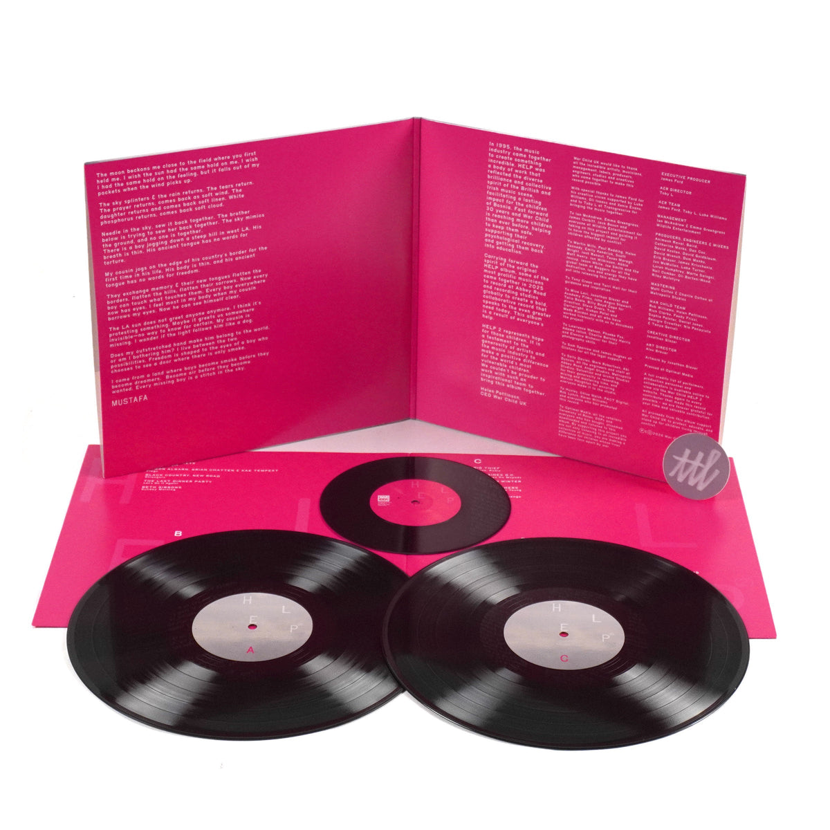 War Child Records: HELP(2) Vinyl 2LP