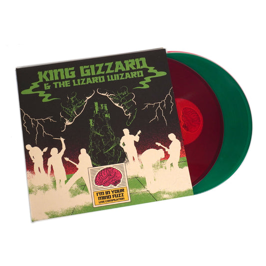 King Gizzard And The Lizard Wizard: I'm In Your Mind Fuzz Live (Indie Exclusive Colored Vinyl) Vinyl 2LP