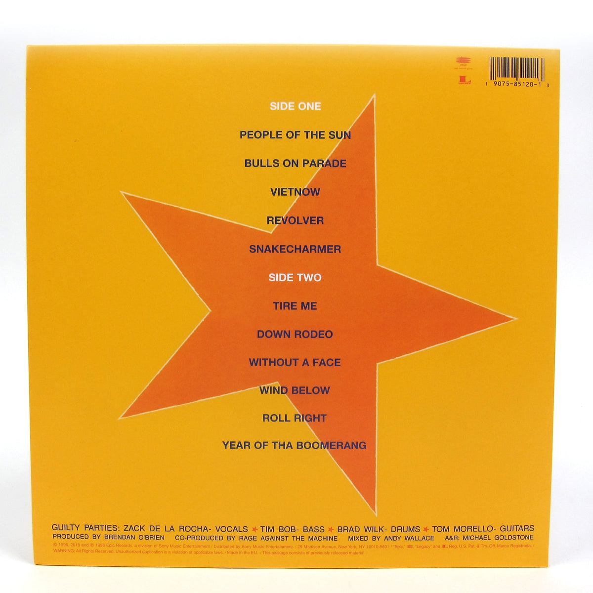 Rage Against The Machine: Evil Empire (180g)