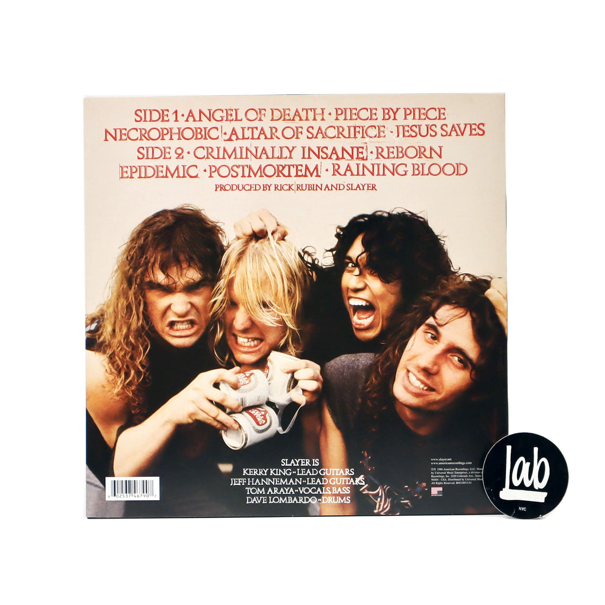 Slayer: Reign In Blood (180g)