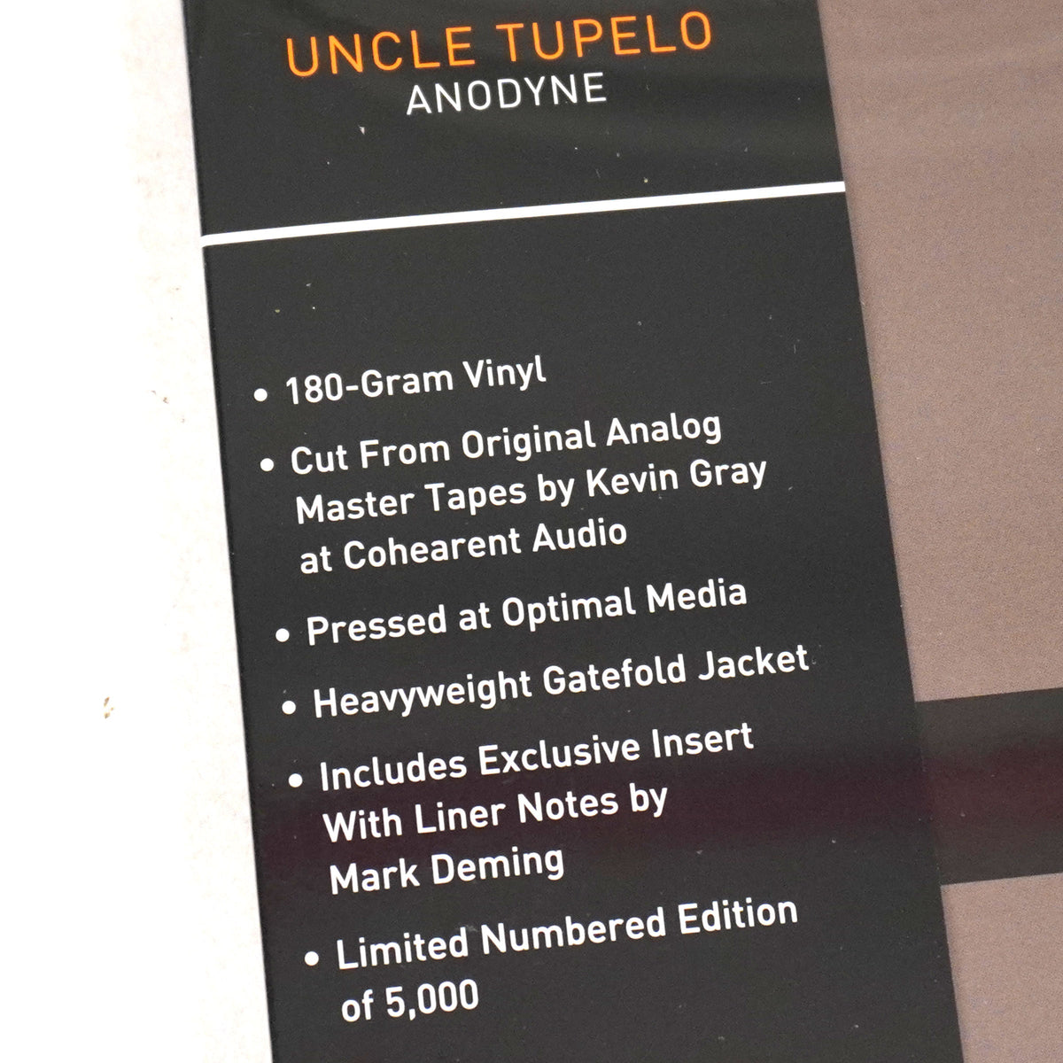 Uncle Tupelo: Anodyne (Rhino High Fidelity 180g)